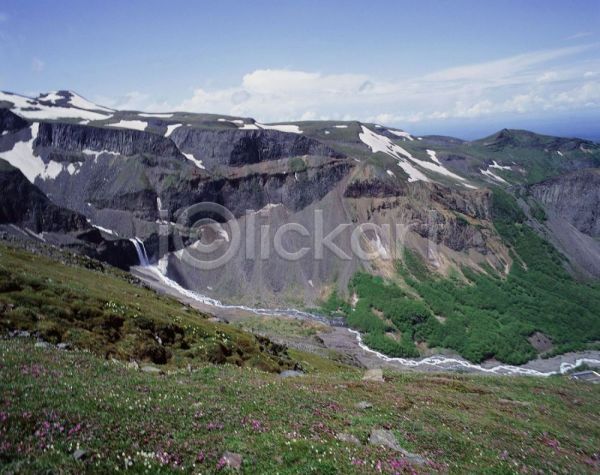 사람없음 JPG 포토 계곡 골짜기 백두산 산 야외 자연 주간 풍경(경치)