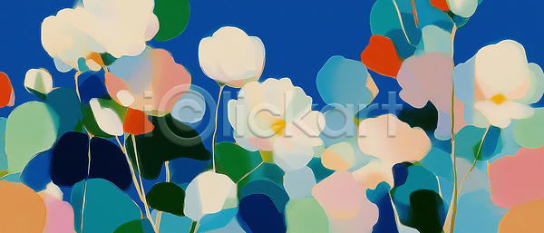 달콤 부드러움 JPG 일러스트 AI일러스트 AI콘텐츠 국내일러스트 그림 꽃 디자인 미술 백그라운드 뷰티풀 생동감 식물 자연 정원 조화 캔버스 컬러 풍경(경치) 하늘 화사함