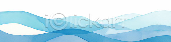 고요 부드러움 평화 흐름 JPG 일러스트 AI일러스트 AI콘텐츠 국내일러스트 모양 물결 바다 백그라운드 뷰티풀 수면 수채화 자연 자연현상 장면 컬러 파도 파란색 풍경