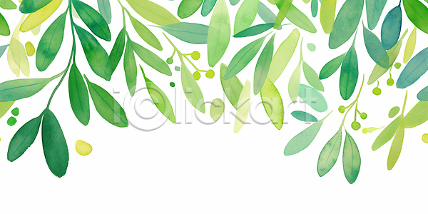 편안함 JPG 일러스트 AI일러스트 AI콘텐츠 감정 국내일러스트 그림 디자인 백그라운드 뷰티풀 생명 수채화 식물 여름 예술 인테리어 잎 자연 장식 초록색 컬러