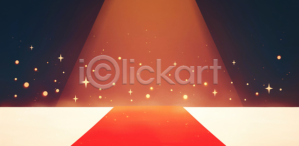 분위기 준비 특별함 화려 JPG 일러스트 AI일러스트 AI콘텐츠 공간 공연 국내일러스트 디자인 레드카펫 무대 별 빛 시선 예술 이벤트 조명 주목 중앙