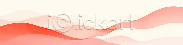 따뜻함 부드러움 평화 JPG 일러스트 감정 국내일러스트 디자인 모양 분홍색 색감 예술 웨이브 조화 컬러 표현 풍경