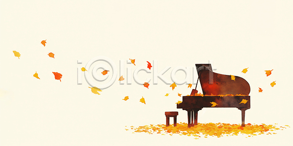 감성 고요 분위기 편안함 JPG 일러스트 AI일러스트 AI콘텐츠 감정 국내일러스트 금색 낙엽 멜로디 백그라운드 뷰티풀 순간 예술 음악 일과 자연 창가 창의성 피아노