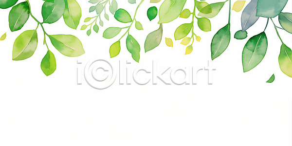 신선 JPG 일러스트 AI일러스트 AI콘텐츠 국내일러스트 디자인 백그라운드 뷰티풀 생명 수채화 식물 여름 잎 자연 장식 조화 초록색 컬러 햇빛 환경