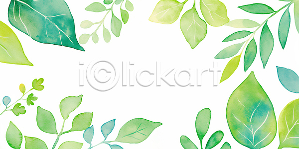 JPG 일러스트 AI일러스트 AI콘텐츠 국내일러스트 디자인 디지털아트 백그라운드 뷰티풀 생명 수채화 식물 예술 잎 자연 자연요소 초록색