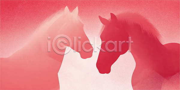 만남 분위기 비교 우아함 JPG 일러스트 2026년 AI일러스트 AI콘텐츠 교감 국내일러스트 그림 동물 말(게임) 말띠 모양 미소 백그라운드 병오년 붉은말 상징 생명 스타일 자연 조화 컬러 풍경