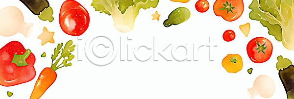 신선 JPG 일러스트 AI일러스트 AI콘텐츠 건강 국내일러스트 농작물 다양 당근 브로콜리 상추 식사 식재료 여름 요리 유기농 유채 자연 채소 컬러 토마토 피망 호박