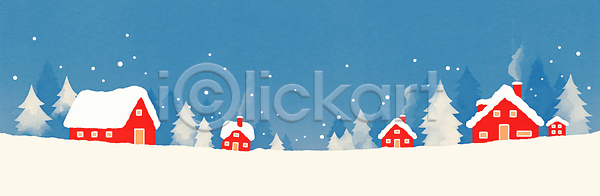 평화 JPG 일러스트 AI일러스트 AI콘텐츠 겨울 국내일러스트 나무 눈 눈송이 마을 바람 소나무 자연 조용 풍경 하늘 햇빛 흰색