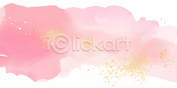 부드러움 분위기 편안함 JPG 일러스트 감정 국내일러스트 그림 금색 디자인 백그라운드 분홍색 뷰티풀 소프트 수채화 예술 조화 추상 컬러