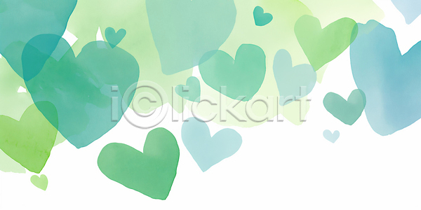 감성 따뜻함 부드러움 분위기 사랑 JPG 일러스트 AI일러스트 AI콘텐츠 감정 국내일러스트 디자인 백그라운드 수채화 심플 예술 이미지 인테리어 장식 창의성 초록색 컬러 크기 패턴 하트
