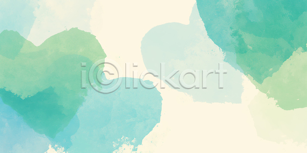 감성 따뜻함 부드러움 분위기 사랑 JPG 일러스트 감정 국내일러스트 그림 디자인 백그라운드 예술 창의성 초록색 컬러 테마 파란색 파스텔 표현 하트 혼합