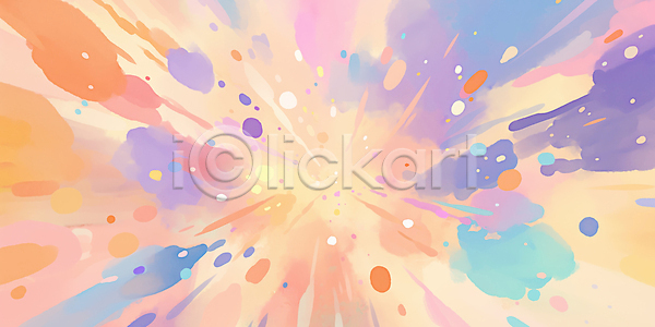 부드러움 화려 JPG 일러스트 국내일러스트 디자인 백그라운드 번짐 상상력 생동감 선 수채화 예술 작품 점 조화 창의력 창작 추상 컬러 컬러풀 폭발 표현