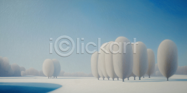 시원함 차가움 평화 JPG 일러스트 강 겨울 국내일러스트 나무 땅 뷰티풀 색채 수평선 예술 자연 조용 크리스마스트리 풍경 풍경화 하늘 흰색
