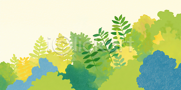 감성 평화 JPG 일러스트 AI일러스트 AI콘텐츠 국내일러스트 그림 나무 노란색 밝음 백그라운드 봄 뷰티풀 색감 색채 생명 수채화 숲 식물 예술 자연 조화 초록색 풍경 환경