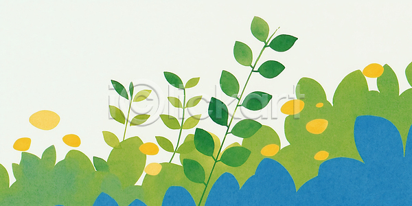 부드러움 평화 JPG 일러스트 AI일러스트 AI콘텐츠 국내일러스트 꽃 봄 색채 생명 식물 여름 자연 잔디 정원 조화 초록색 컬러 햇빛