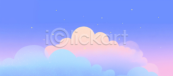 고요 부드러움 편안함 JPG 일러스트 AI일러스트 AI콘텐츠 국내일러스트 꿈 별 뷰티풀 빛 일몰 자연 저녁 컬러 파란색 풍경 풍경화 하늘 형상