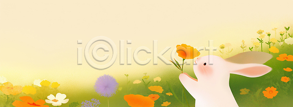 귀여움 즐거움 평화 행복 JPG 일러스트 AI일러스트 AI콘텐츠 계절 국내일러스트 꽃 동물 봄 소풍 식물 이미지 자연 정원 컬러 탐험 토끼 풍경 향기 화사함