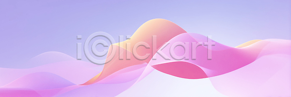 부드러움 평화 JPG 편집이미지 AI컴퓨터그래픽 AI콘텐츠 감상 곡선 단순화된 디자인 물결 미술 뷰티풀 이미지편집 조화 추상 컬러 풍경