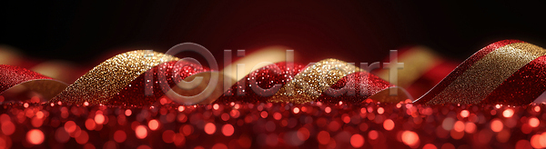 고급 분위기 준비 JPG 편집이미지 AI컴퓨터그래픽 AI콘텐츠 금색 리본 반짝임 백그라운드 빨간색 생일 세트 이미지편집 장식 축제 컬러 크리스마스 파티