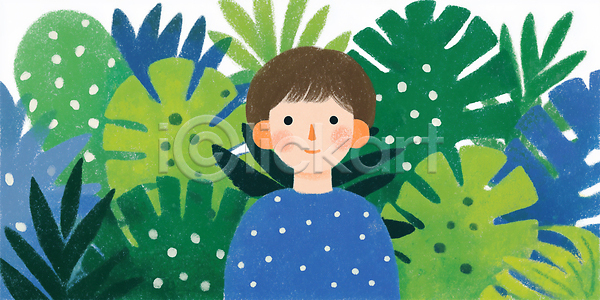 어린이 JPG 일러스트 AI일러스트 AI콘텐츠 공원 국내일러스트 나무 백그라운드 생태계 식물 열대우림 자연 초록색 캐릭터 환경