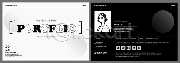 AI파일 템플릿 검은색 구성 그래픽 디자인 레이아웃 모던 스케치 예시 이미지템플릿 작업 정보 창의성 컬러 텍스트 페이지 포트폴리오