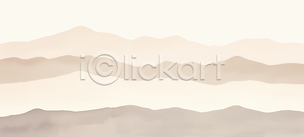 고요 평화 JPG 실루엣 일러스트 AI일러스트 AI콘텐츠 국내일러스트 클라우드댄서 풍경