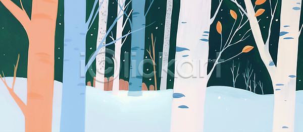 차가움 JPG 일러스트 AI일러스트 AI콘텐츠 겨울 계절 국내일러스트 나무 눈사람 생명 숲 숲길 숲속 식물 자연 조화 초록색 컬러 풍경 환경 흰색