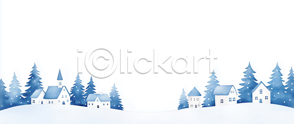 평화 JPG 일러스트 AI일러스트 AI콘텐츠 감정 겨울 교회 국내일러스트 나무 눈내림 마을 백그라운드 산책로 설경 수채화 일상 자연 정원 조용 주택 파란색 풍경 풍경화 흰색