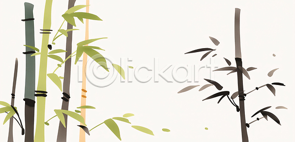 변화 JPG 일러스트 AI일러스트 AI콘텐츠 겨울 국내일러스트 그림 단순화된 대나무 디자인 매난국죽 바람 생명 식물 예술 잎 자연 전통 조화 줄기 컬러 풍경 한국화 환경