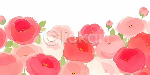 사랑 선택 사람 JPG 일러스트 AI일러스트 AI콘텐츠 계절 국내일러스트 그림 꽃 색칠 생명 수채화 식물 여름 자연 장미 장식 정원 조화 컬러 풍경