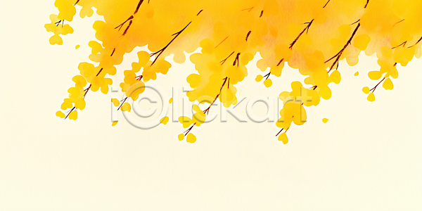 떨어짐 JPG 일러스트 AI일러스트 AI콘텐츠 개나리 국내일러스트 그림 나무 나뭇가지 낙엽 노란색 단순화된 백그라운드 봄 식물 예술 잎 자연 장면 컬러 패턴 풍경