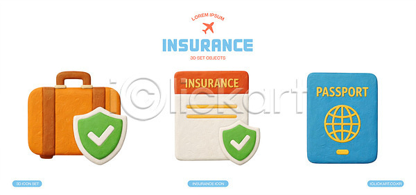 보호 준비 PSD 편집이미지 가방 문서 보험 안전 여권 여행 여행객 여행준비 편집3D 확인