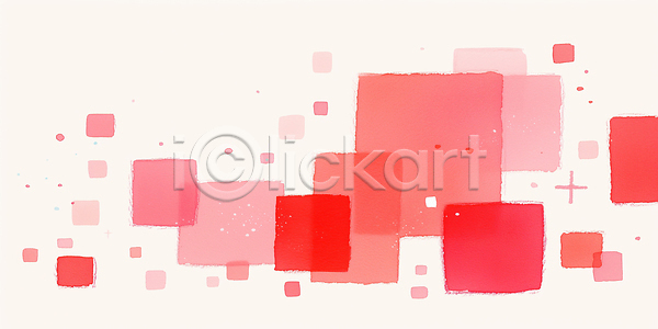 JPG 일러스트 AI일러스트 AI콘텐츠 국내일러스트 그래픽 그림 디자인 모양 물감 미술 배열 백그라운드 분포 빨간색 사각형 예술 점 정사각형 직사각형 창의성 컬러 크기