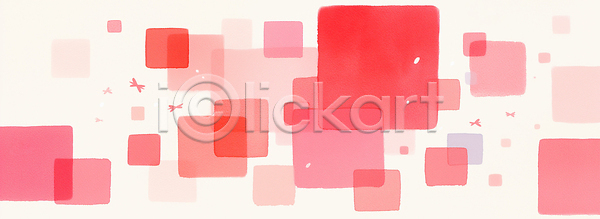 JPG 일러스트 AI일러스트 AI콘텐츠 공간 관찰 국내일러스트 그래픽 그림 단순화된 디자인 모양 배열 백그라운드 분홍색 비율 빨간색 사각형 스타일 정사각형 추상 컬러 패턴