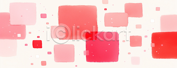 JPG 일러스트 AI일러스트 AI콘텐츠 국내일러스트 그림 단순화된 디자인 디지털 모양 배열 백그라운드 분홍색 빨간색 사각형 색칠 소재 장식 추상 컬러 패턴