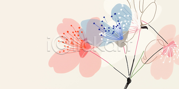 JPG 일러스트 AI일러스트 AI콘텐츠 공간 국내일러스트 꽃 꽃가루 꽃밭 꽃잎 나무 모양 백그라운드 벚꽃 뷰티풀 생명 선 수채화 식물 예술 자연 장식 컬러 향기