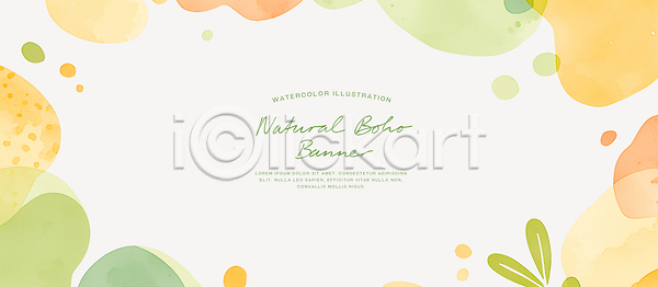 자유 PSD 일러스트 국내일러스트 그래픽 그림 디자인 모양 배너 백그라운드 색채 수채화 아시아 원형 자연 장식 창의성 컬러 패턴