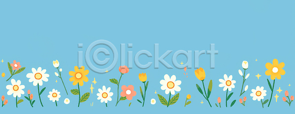 JPG 일러스트 AI일러스트 AI콘텐츠 국내일러스트 꽃 꽃밭 노란색 디자인 백그라운드 봄 분홍색 뷰티풀 생명 식물 여름 자연 잔디 파란색 풍경 화단 흰색