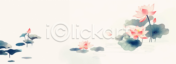 JPG 일러스트 AI일러스트 AI콘텐츠 국내일러스트 그림 꽃 물 백그라운드 뷰티풀 색채 수조 수중식물 연꽃 연못 연습 연잎 예술 이미지 잎 자연 장면 전통 컬러