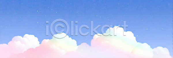부드러움 분위기 JPG 일러스트 AI일러스트 AI콘텐츠 공간 구름 국내일러스트 대기 맑음 백그라운드 별 뷰티풀 시간 일상 자연 주간 파스텔톤 풍경 하늘 하늘색
