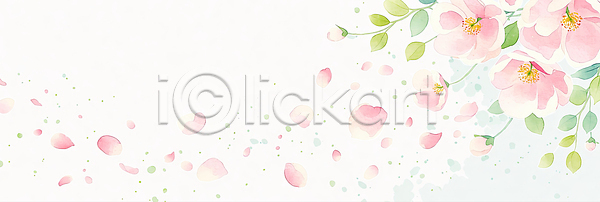 부드러움 JPG 일러스트 AI일러스트 AI콘텐츠 결혼 국내일러스트 그림 꽃 꽃잎 디자인 백그라운드 분홍색 뷰티풀 수채화 식물 예술 잎 자연 장식 창작 컬러