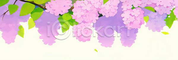 성장 JPG 일러스트 AI일러스트 AI콘텐츠 가지치기 계절 국내일러스트 꽃 꽃봉오리 꽃잎 나무 등나무 등나무꽃 보라색 복사나무 봄 분홍색 생명 식물 자연 풍경