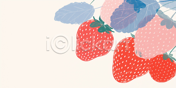 성장 JPG 일러스트 AI일러스트 AI콘텐츠 건강 과일 국내일러스트 나뭇잎 농사 농장 디자인 디지털 딸기 먹거리 비타민 수확 식물 여름 윤곽 자연 컬러 흙