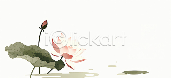 JPG 일러스트 AI일러스트 AI콘텐츠 국내일러스트 꽃 꽃잎 물 물안경 뷰티풀 수경재배 수국 수면 수조 수중식물 식물 여름 연꽃 연잎 잎 자연 정원 초록색