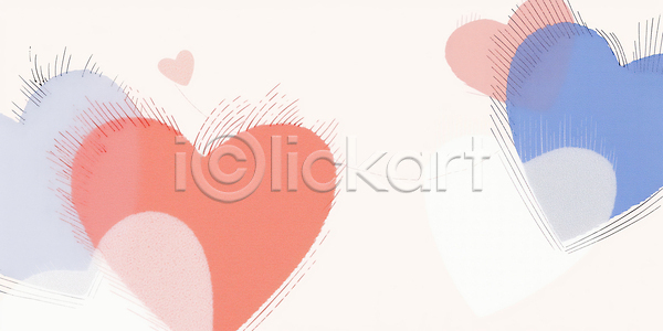 사랑 우정 JPG 일러스트 AI일러스트 AI콘텐츠 감정 국내일러스트 그래픽 그림 디자인 디지털 마음 모양 백그라운드 예술 웹 컬러 패턴 표현 하트