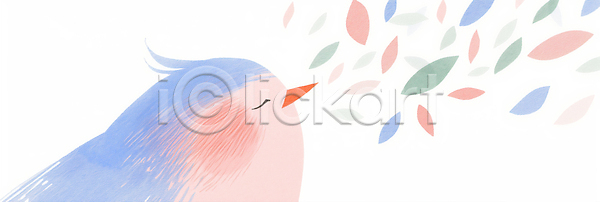 JPG 일러스트 AI일러스트 AI콘텐츠 공간 공중 국내일러스트 꽃잎 나뭇잎 디자인 번짐 상징 생동감 생명 소리 예술 자연 조류 컬러 포즈 표현