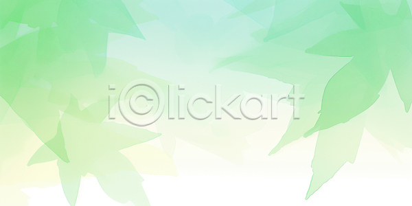 부드러움 JPG 일러스트 AI일러스트 AI콘텐츠 국내일러스트 백그라운드 보테니컬아트 색채 수채화 여름 자연 초록색 추상 컬러