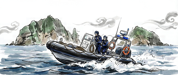 구출 이동 협력 남자 JPG 일러스트 AI일러스트 AI콘텐츠 경비 국내일러스트 독도 독도수비대 모션 물 바다 배 섬 속도 수색 안전 작업 파도 항해 해변