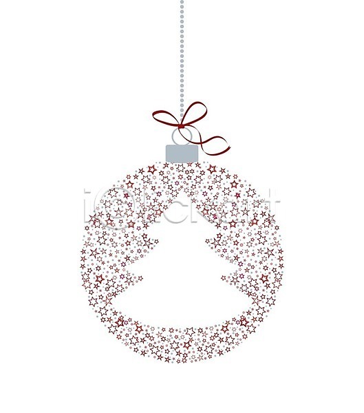 축하 행복 화려 사람없음 EPS 일러스트 해외이미지 12월 겨울 계절 그래픽 기념 나무 눈송이 디자인 매달리기 모양 백그라운드 별 빛 빨간색 선물 원형 장식 추상 축제 크리스마스 패턴 해외202004 흰색