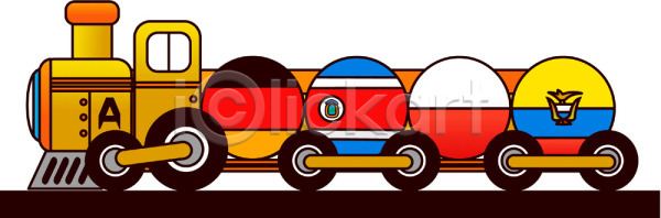 사람없음 EPS 일러스트 국기 국내일러스트 기차 월드싸커 육상교통 축구캐릭터